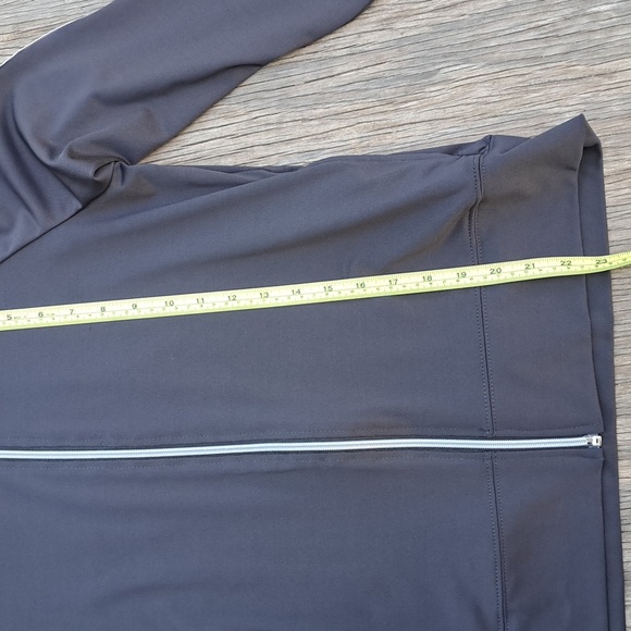 Active zipper front long sleeves side pockets athletic jacket M - Picture 6 of 6